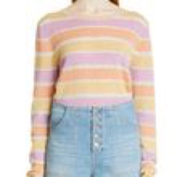 Veronica Beard - Raimi Color-Blocked Pullover Sweater - Pastel Multi - Picture 2 of 12